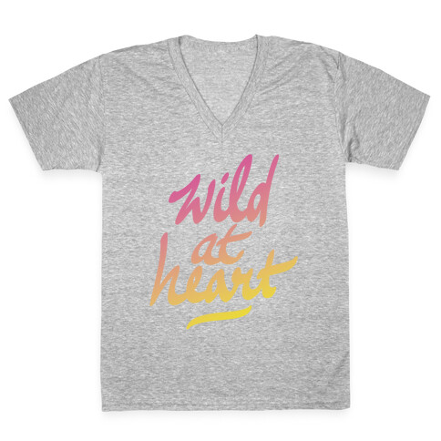 Wild At Heart V-Neck Tee Shirt