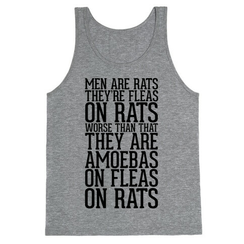 Men Are Rats Tank Top