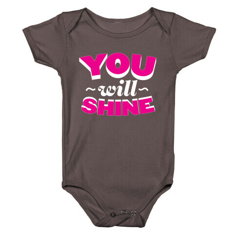 You Will Shine Baby One-Piece