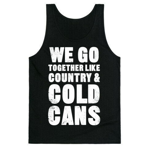 Country & Cold Cans Tank Top