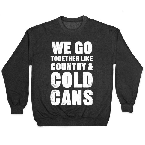 Country & Cold Cans Pullover