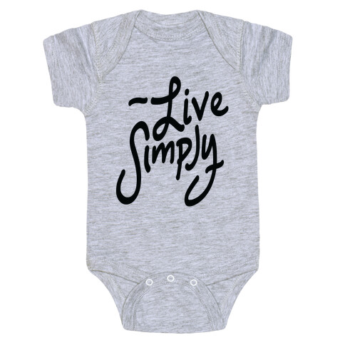 Live Simply Baby One-Piece