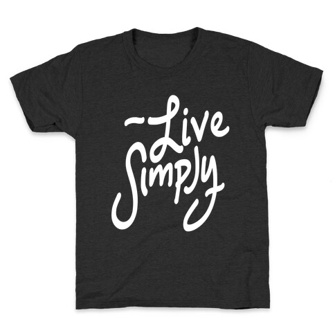 Live Simply Kids T-Shirt
