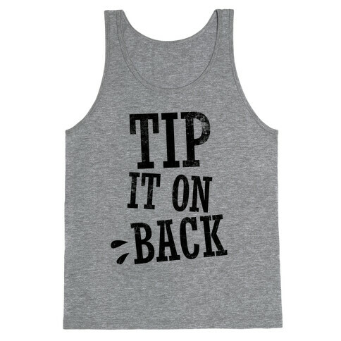 Tip It On Back Tank Top