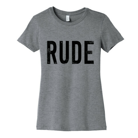 RUDE Womens T-Shirt