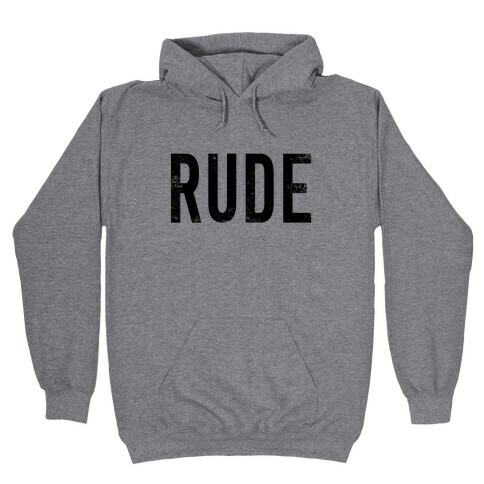 RUDE Hooded Sweatshirt