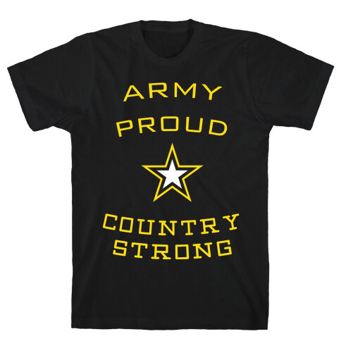 Army Proud Country Strong T-Shirt