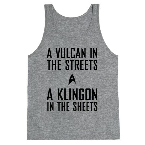 A Vulcan In the Streets Tank Top