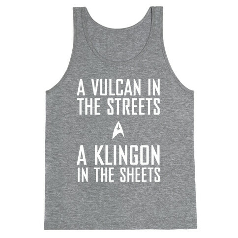 A Vulcan In the Streets Tank Top