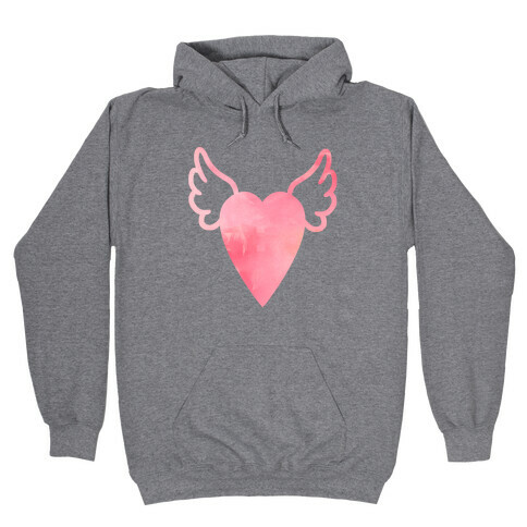 Heart Wings Hooded Sweatshirt