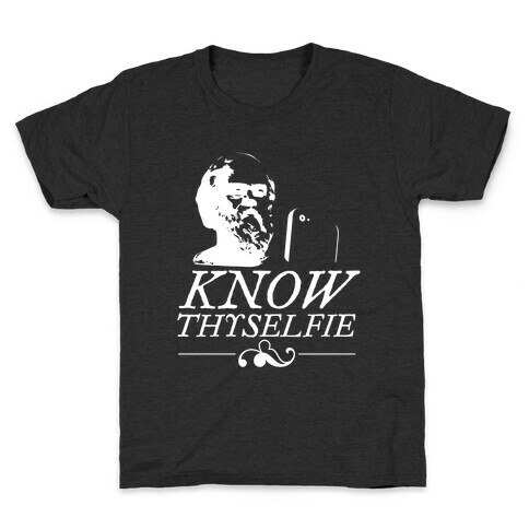 Know Thyselfie Kids T-Shirt