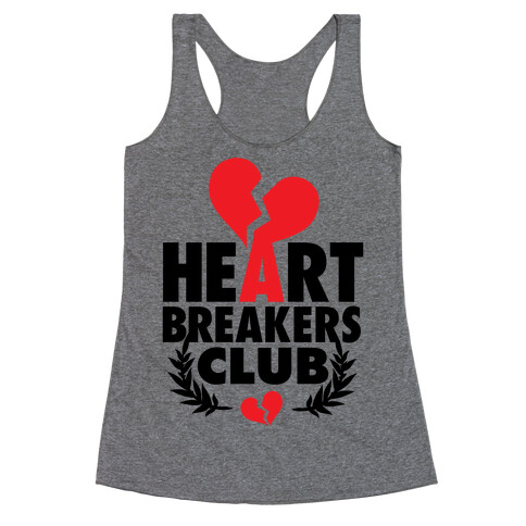 Heart Breakers Club Racerback Tank Top