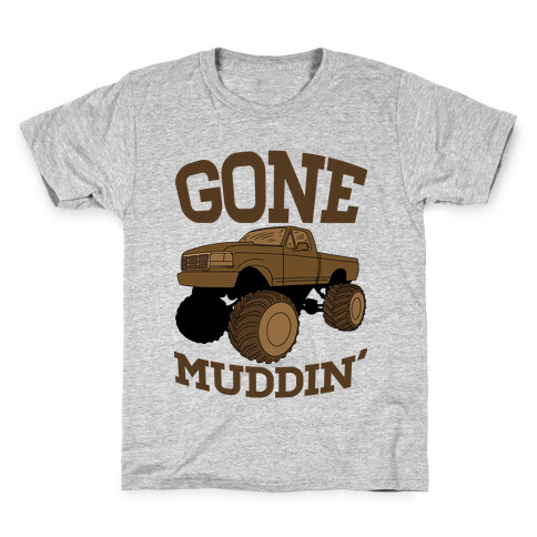 Gone Muddin' Truck Kids T-Shirt