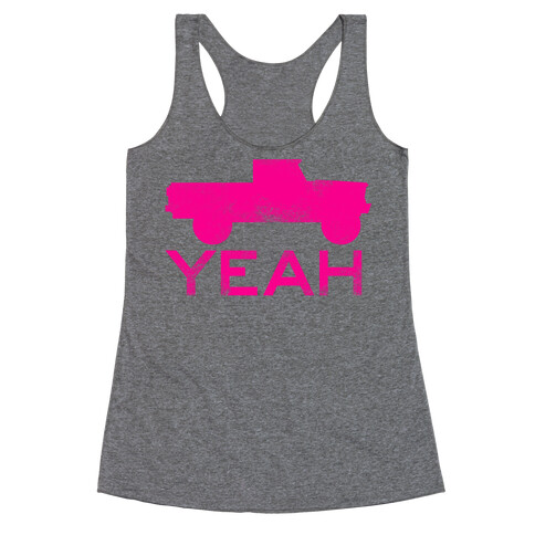 Truck Yeah Racerback Tank Top