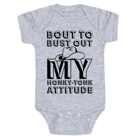 Honky Tonk Attitude Baby One-Piece