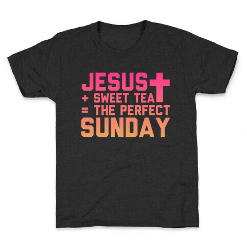 Jesus + Sweet Tee = The Perfect Sunday Kids T-Shirt