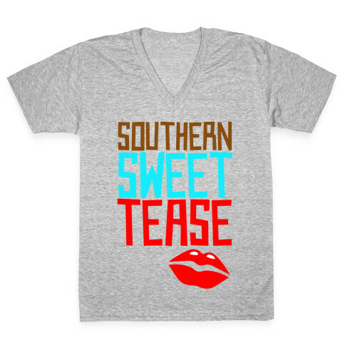 Southern Sweet Tease V-Neck Tee Shirt