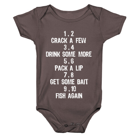 Redneck Numbers Baby One-Piece