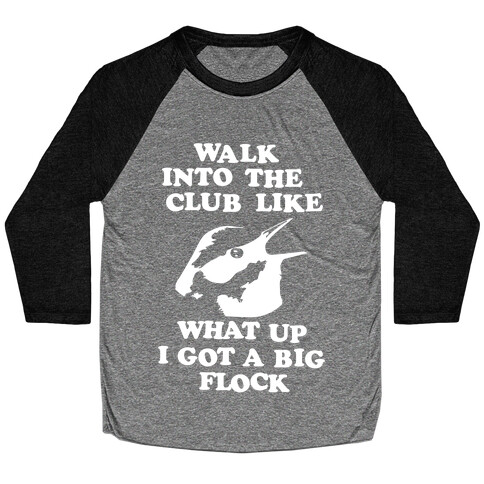 I Got A Big Flock Baseball Tee