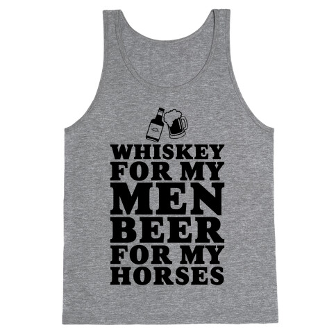 Whiskey For My Men Tank Top