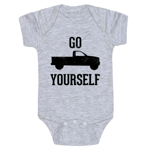 Go Truck Yourself Baby One-Piece