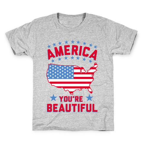 America You're Beautiful Kids T-Shirt