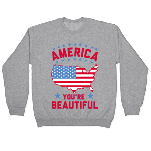 America You're Beautiful Pullover