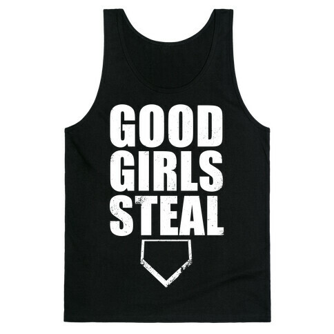 Good Girls Steal (White Ink) Tank Top
