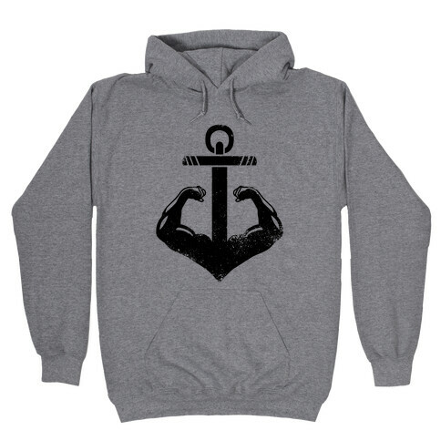 Swole Anchor Hooded Sweatshirt