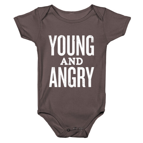 Young And Angry Baby One-Piece