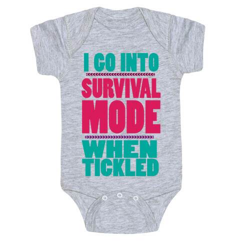 Tickle Survival Mode Baby One-Piece