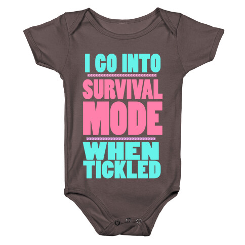 Tickle Survival Mode Baby One-Piece