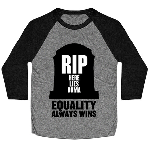 RIP DOMA Baseball Tee