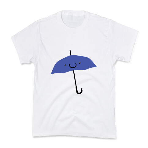 Blue Umbrella Kids T-Shirt