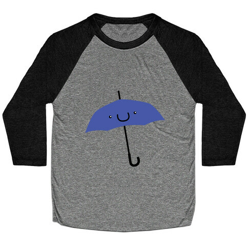 Blue Umbrella Baseball Tee