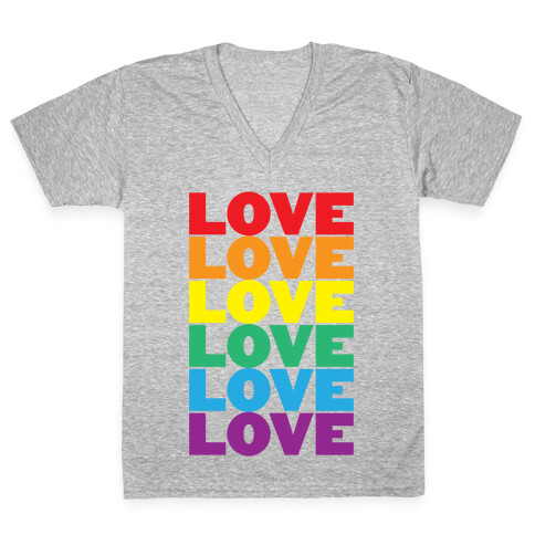 Love V-Neck Tee Shirt