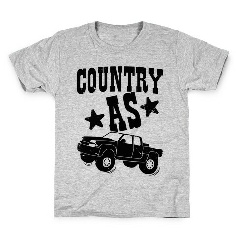 Country as Truck Kids T-Shirt