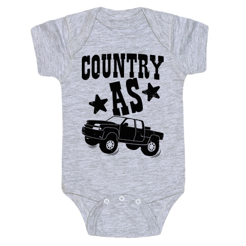 Country as Truck Baby One-Piece