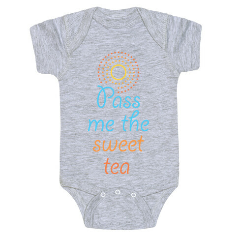 Pass Me The Sweet Tea Baby One-Piece