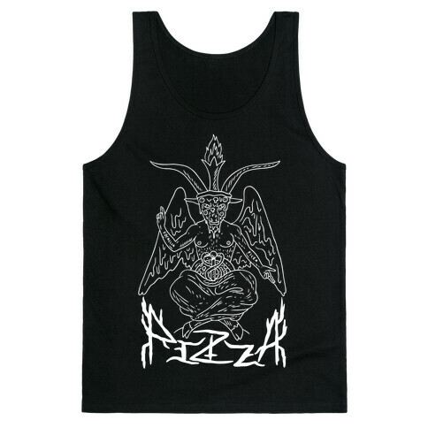 Pizza Baphomet Tank Top