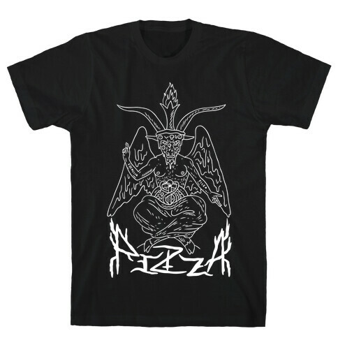 Pizza Baphomet T-Shirt