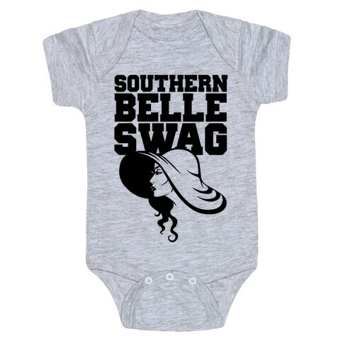 Southern Belle Swag Baby One-Piece
