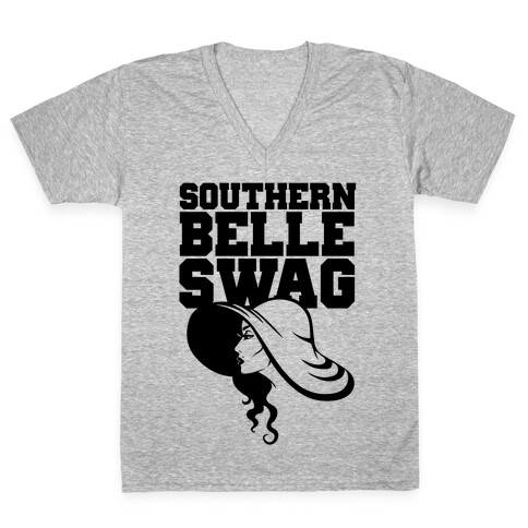 Southern Belle Swag V-Neck Tee Shirt