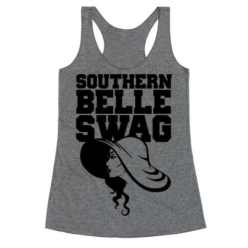 Southern Belle Swag Racerback Tank Top