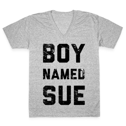 Boy Named Sue V-Neck Tee Shirt