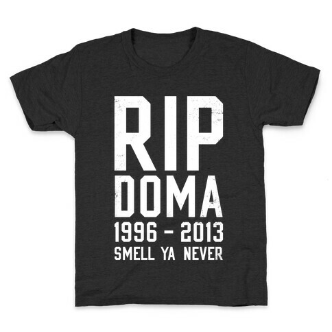 RIP DOMA Kids T-Shirt