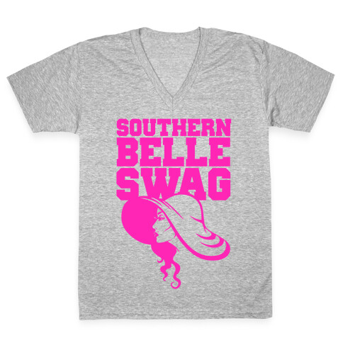 Southern Belle Swag V-Neck Tee Shirt