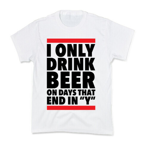 Days That End In "Y" Kids T-Shirt