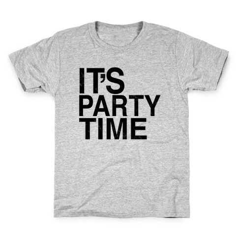 It's Party Time Kids T-Shirt