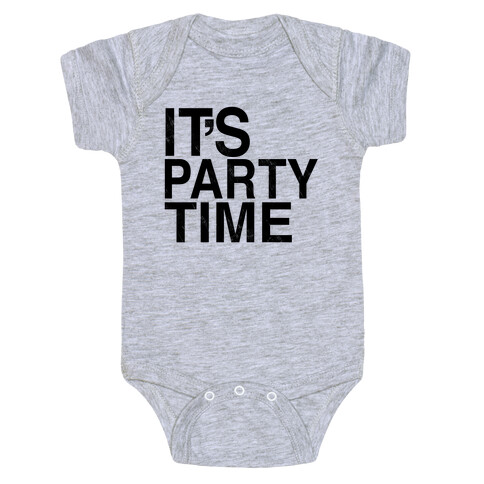 It's Party Time Baby One-Piece